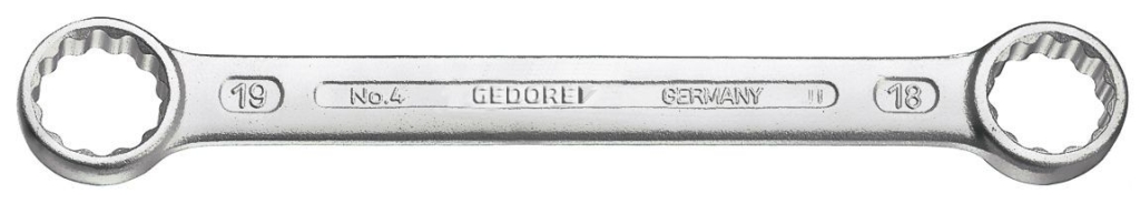 Bild von Gedore - Doppelringschlüssel gerade UD-Profil 6x7 mm (VPE=1 Stück)