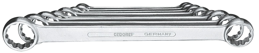 Bild von Gedore - Doppelringschlüssel-Satz 8-tlg 6-22 mm (VPE=1 Stück)