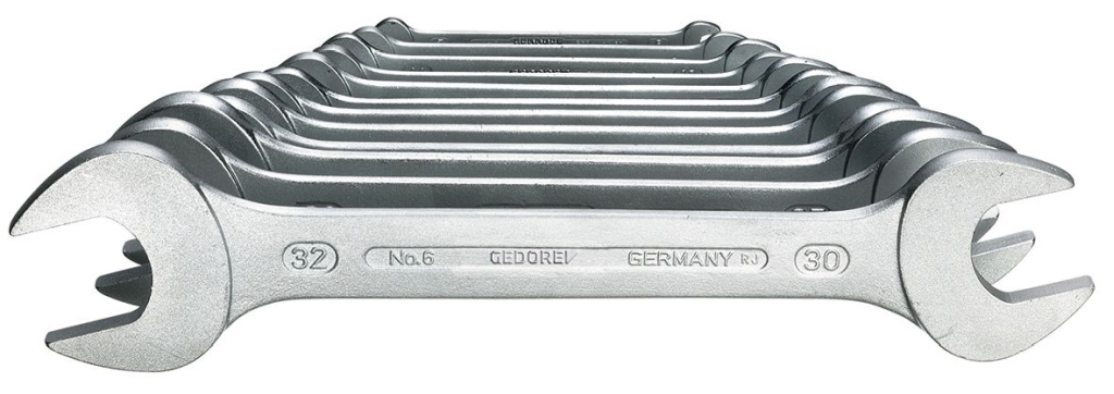 Bild von Gedore - Doppelmaulschlüssel-Satz 12-tlg 6-32 mm (VPE=1 Stück)