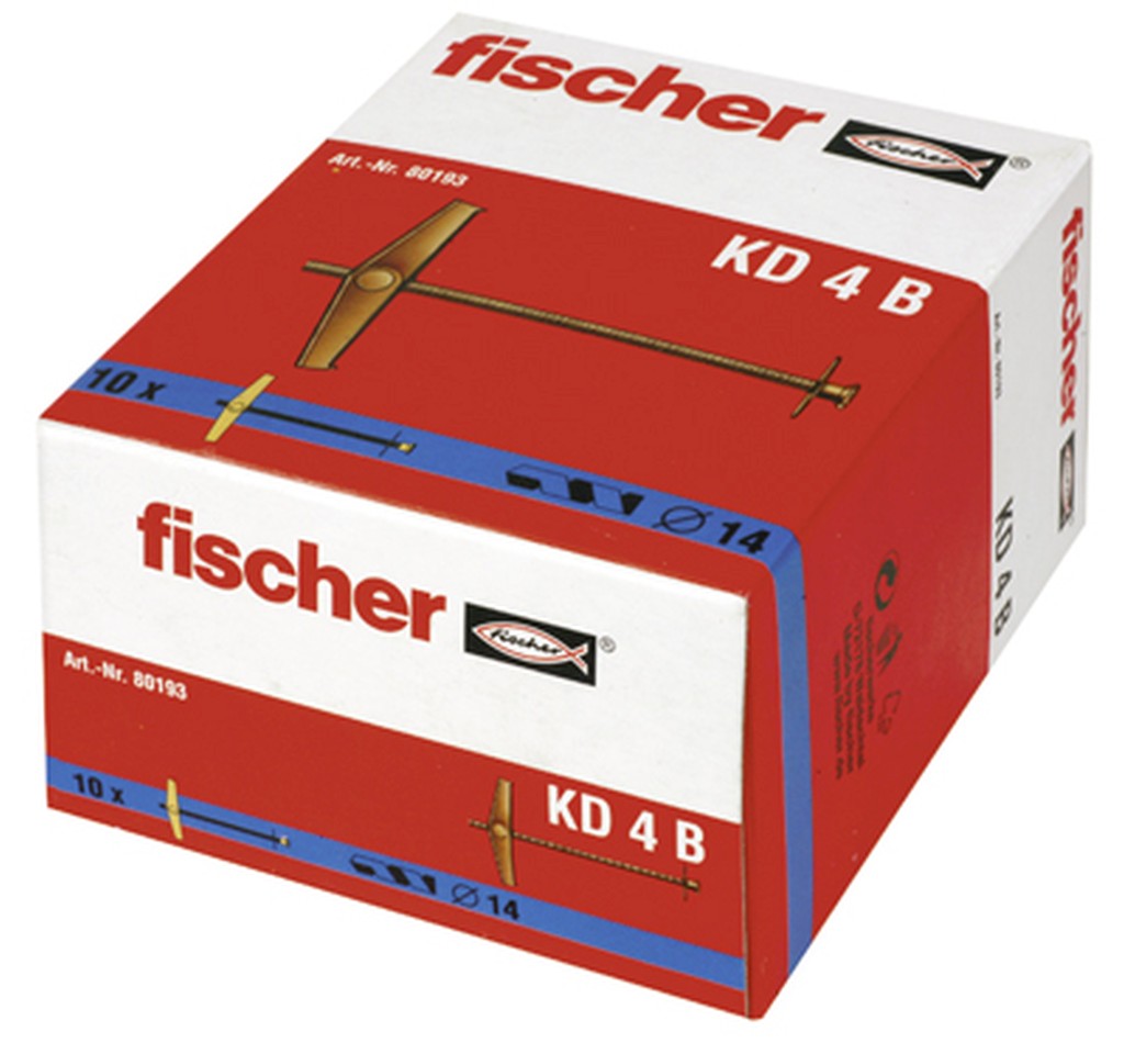 Bild von Kippdübel KD 4 B (VPE=10 Pkg. (10))